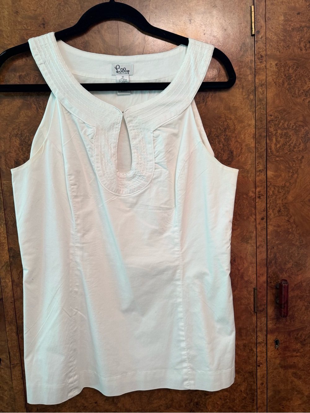 Lilly Pulitzer White Tunic Top 10